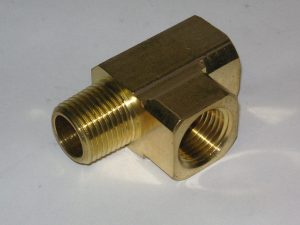 Brass Tee-Run Fitting - 127A