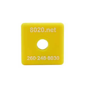 80/20 Yellow End Cap - 2030YEL