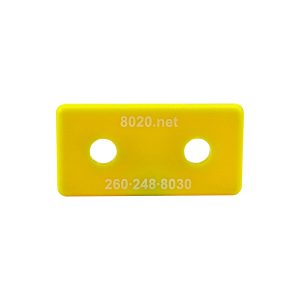 80/20 Yellow End Cap - 2025YEL